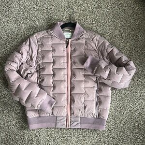 Kathmandu Women’s Stretch Down Bomber Jacket Soft Pink